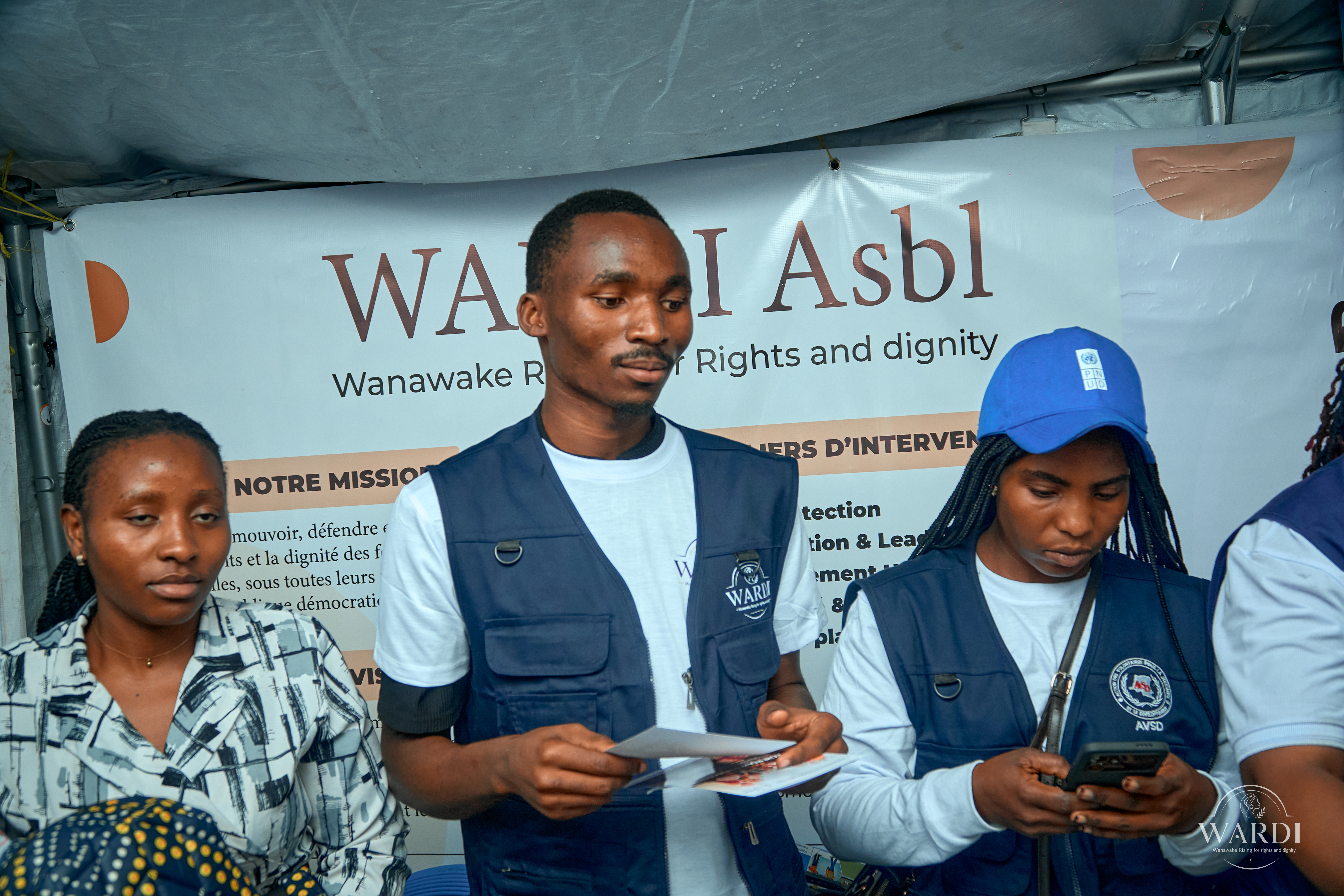 Activité de WARDI à Goma